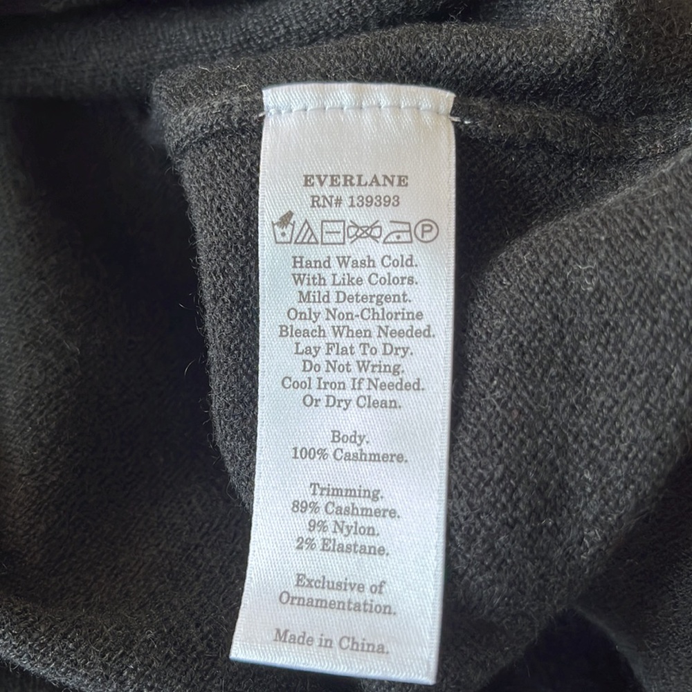 Everlane The Cashmere Polo Dress size S NWT - Picture 12 of 12